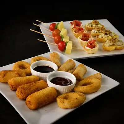 Bocaditos fríos y calientes