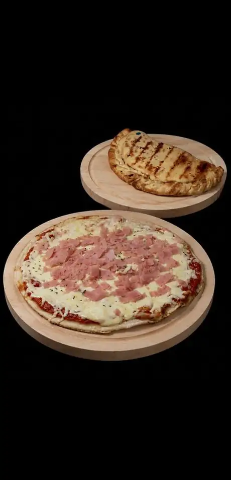 Pizzas y calzones a la parrilla