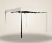 Gazebo blanco 2 × 2 m