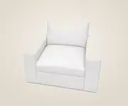 Sillón 1 cuerpo c/ apoyabrazos