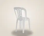 Silla plástica blanca